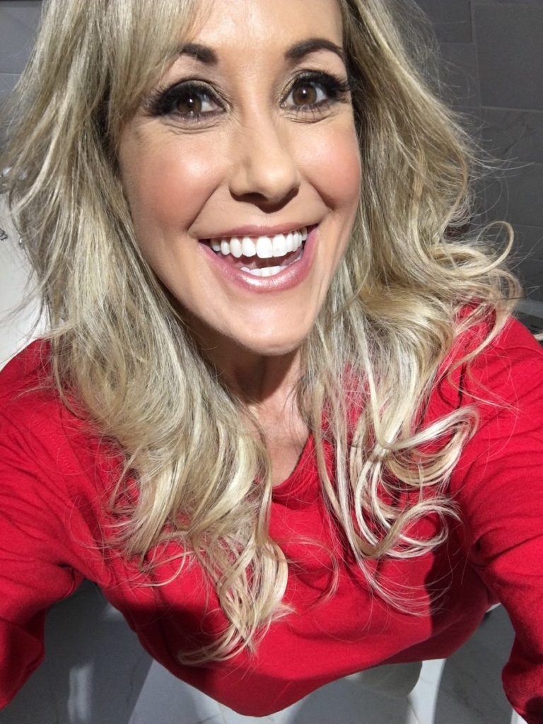 Camsoda camgirl Brandi Love smiling in selfie