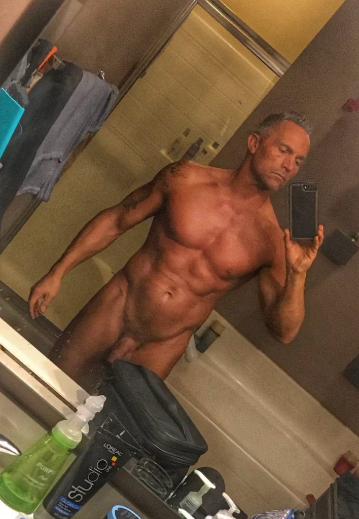 nude selfie by male pornstar Marcus London