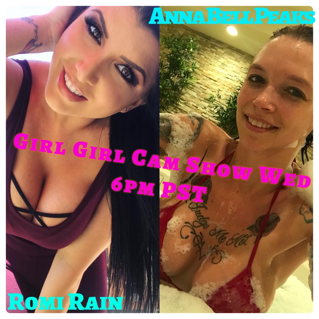 Anna Bell Peaks & Romi Rain girl on girl sex cam show on Camsoda.com