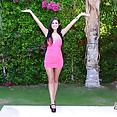 Kaley Kade in Hot Pink Dress - image control.gallery.php